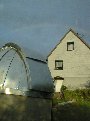 Regenbogen über dem Brunstein Observatory